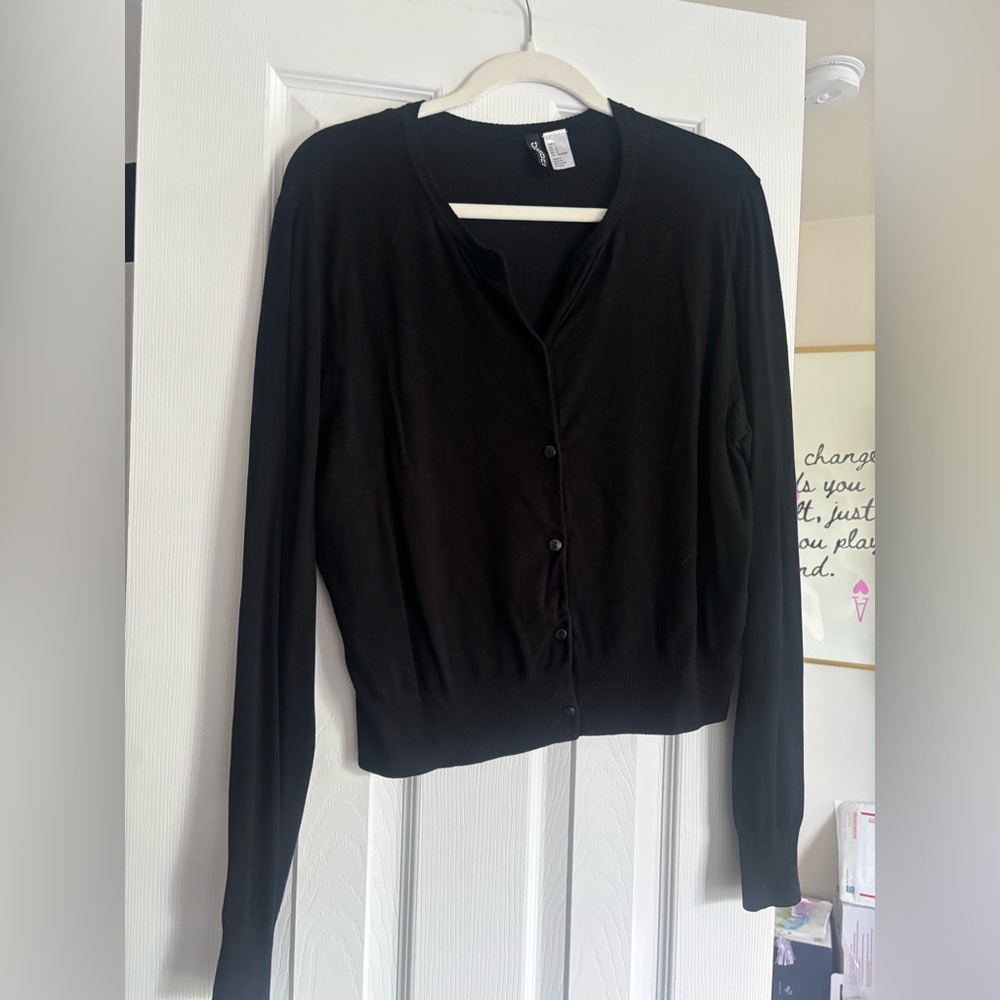 H&M Black Cardigan